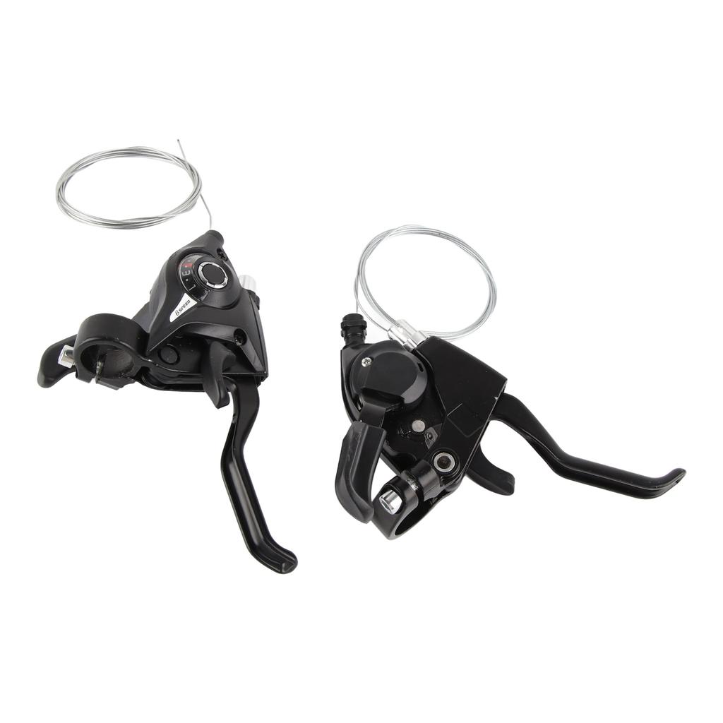 1 пара 24-скоростных велосипедных тормозных рычагов из алюминиевого сплава для горного велосипеда, левый и правый набор переключателей тормозных рычагов