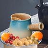 760ml Ceramic Teapot for Boiling Water with Side Handle Tea Maker Camping