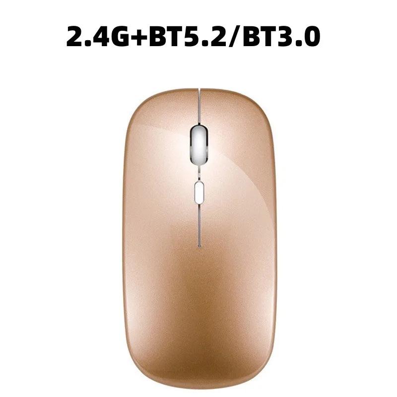 New Bluetooth Wireless Mouse USB Optical Rechargeable Mouse for Computer Laptop PC Macbook Gaming Mouse Gamer 2.4GHz 1600DPI