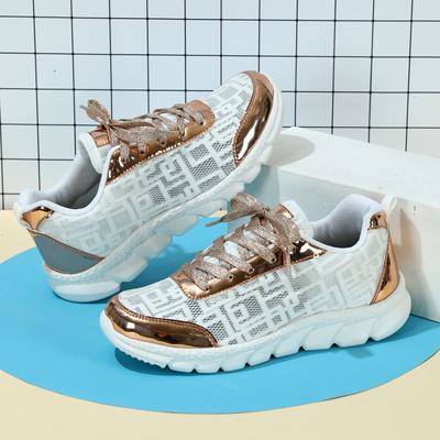 Женские кроссовки, новая повседневная обувь, модные кроссовки, дышащие удобные уличные кроссовки