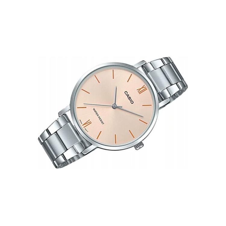 Casio Женские стандартные золотые часы LTP-VT01D-4B LTP-VT01D-4B