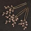 Handmade Pearl Hairpins U-Shaped Updo Decoration Vintage Hair Jewelry Gift  for Women