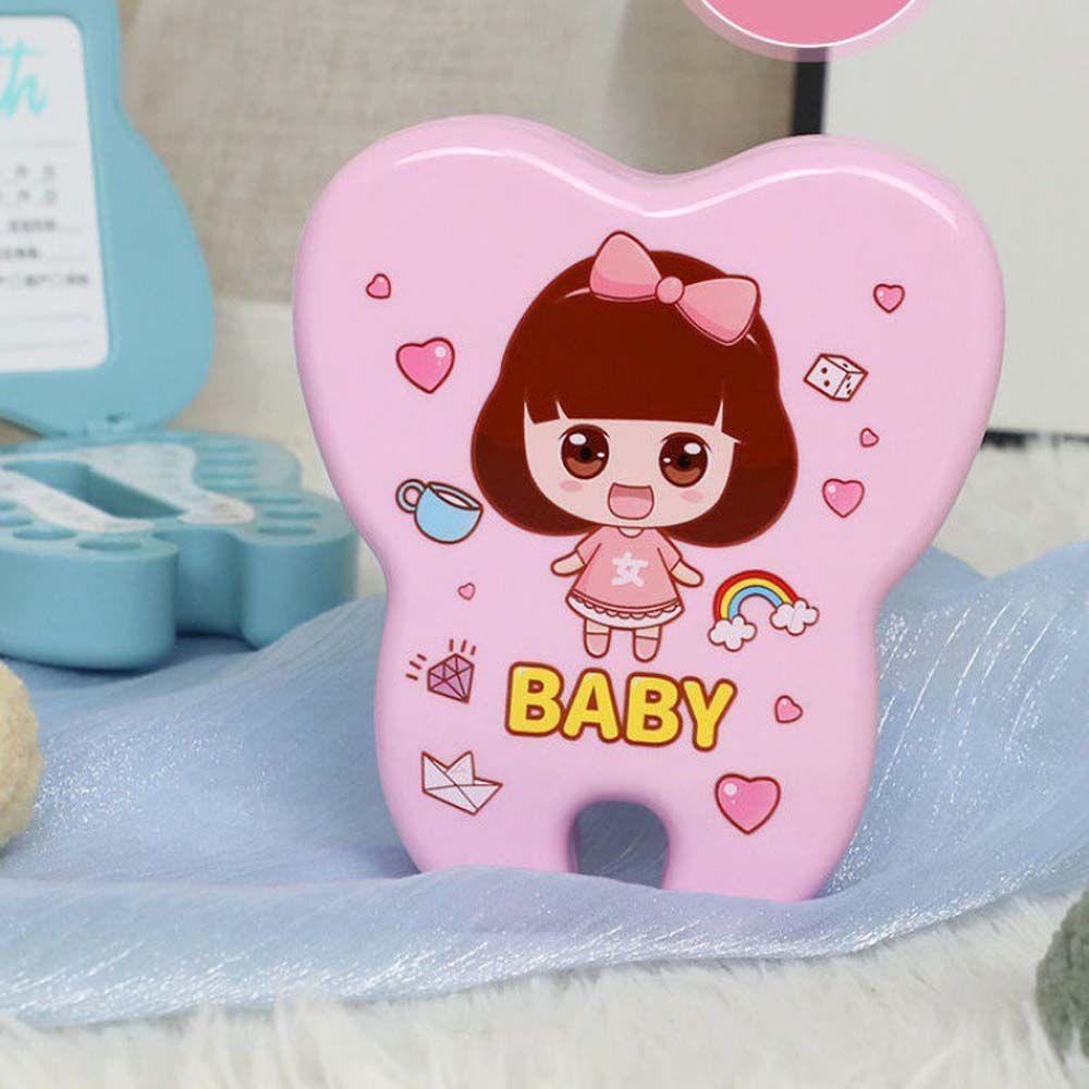 box Souvenirs Box Deciduous Tooth Case Baby Tooth Box Milk Teeth Organizer Tooth Fairy Box