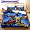 3pcs Transformers Cover Set - Personalized Name, HD Printed Bedding with 1 Cover and 2 Pillowcases - Perfect for Home Decor, Easy Care