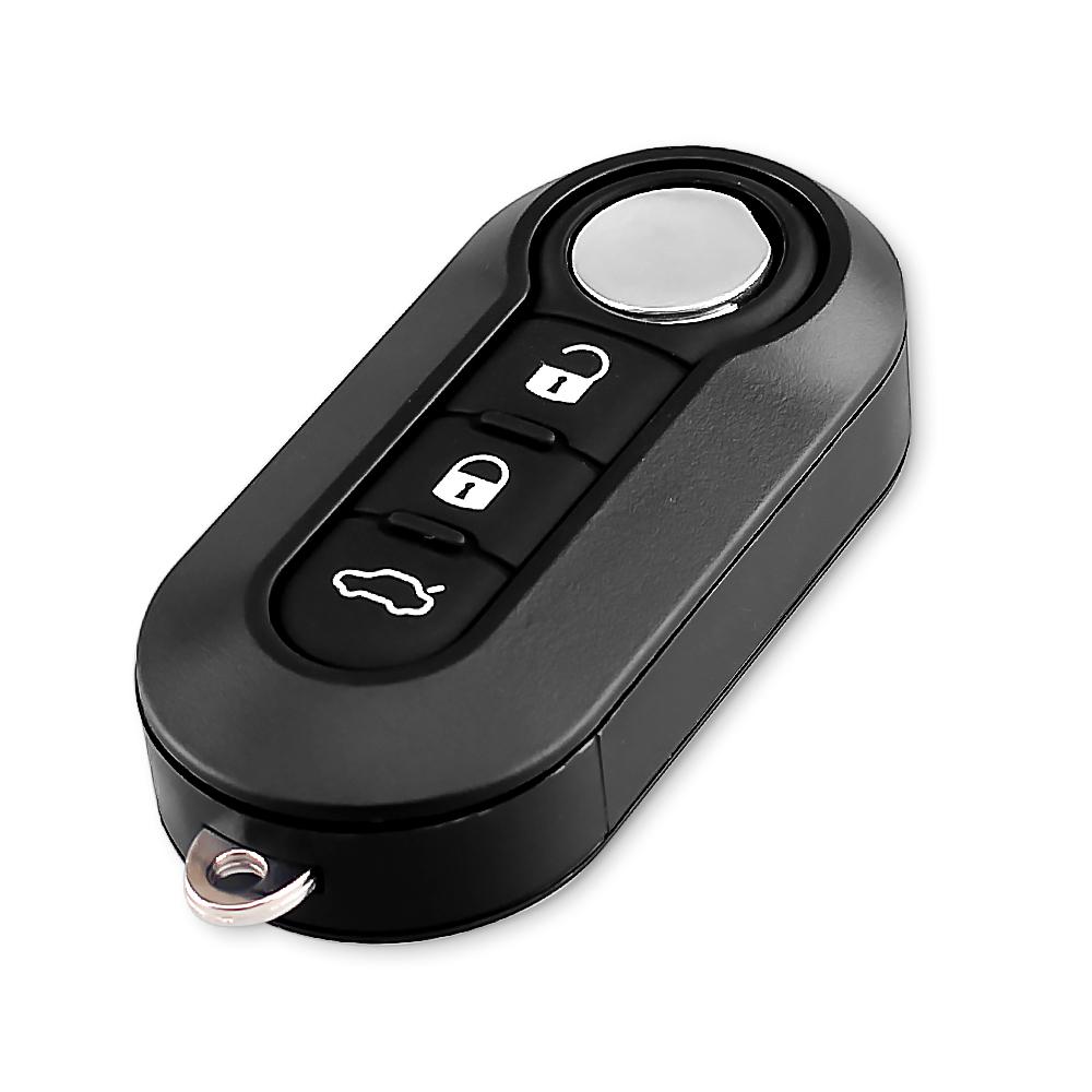 2/3 кнопки откидной складной чехол для дистанционного ключа чехол для брелоков для FIAT 500 Panda Punto Bravo автосигнализация без ключа SIP22 Blade