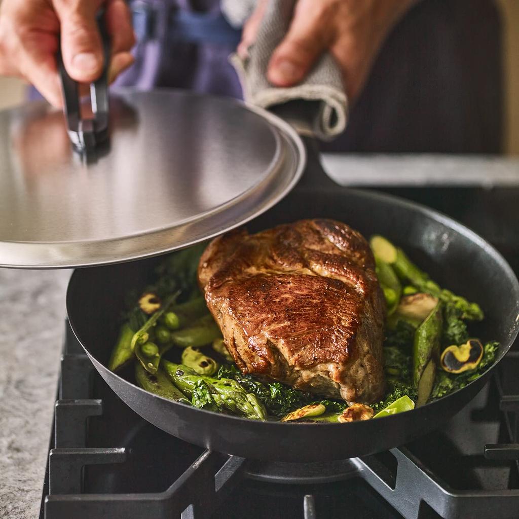 Vermicular Крышка из нержавеющей стали 24см