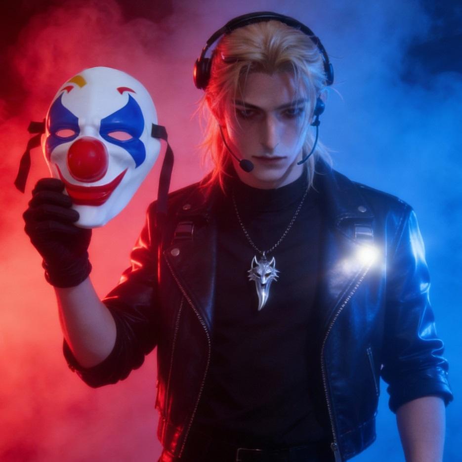 Peace Elite Clown Mask Grotesque Jock Headgear Funny Funny Expressions spoof Skin cosplay Masks