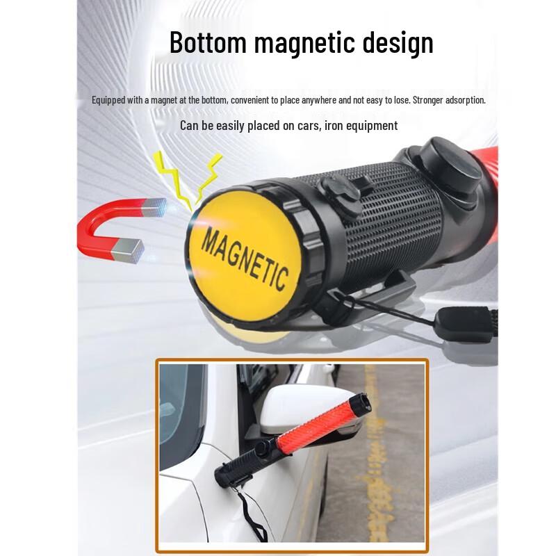 Rechargeable LED Traffic Command Baton