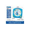Seiko Clock Doraemon Talking Alarm Clock Analog Blue 125x120x69mm CQ615L