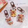 Animal Capibara Bag Hanging Creative Kapibara Pendant Fashion Capybara Keychain  Car Key Pendant