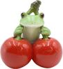 Daikai Kopo Cherries and Frog 4.2 X 3.6 X 4.1 Cm 74169