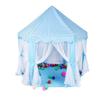 Kids Play Tent Toy Portable Foldable Exquisite Large Space Children Tent Toy for Home Indoor Blue