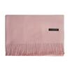 2025 Autumn/Winter Solid Color Imitation Cashmere Mid-Length Warm Tassel Scarf - Japanese & Korean Sweet Fashion