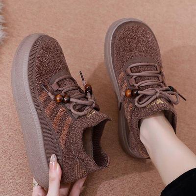 Очень теплые хлопковые ботинки на нескользящей подошве с флисовой подкладкой для людей среднего и пожилого возраста, зимние ботинки на мягкой подошве