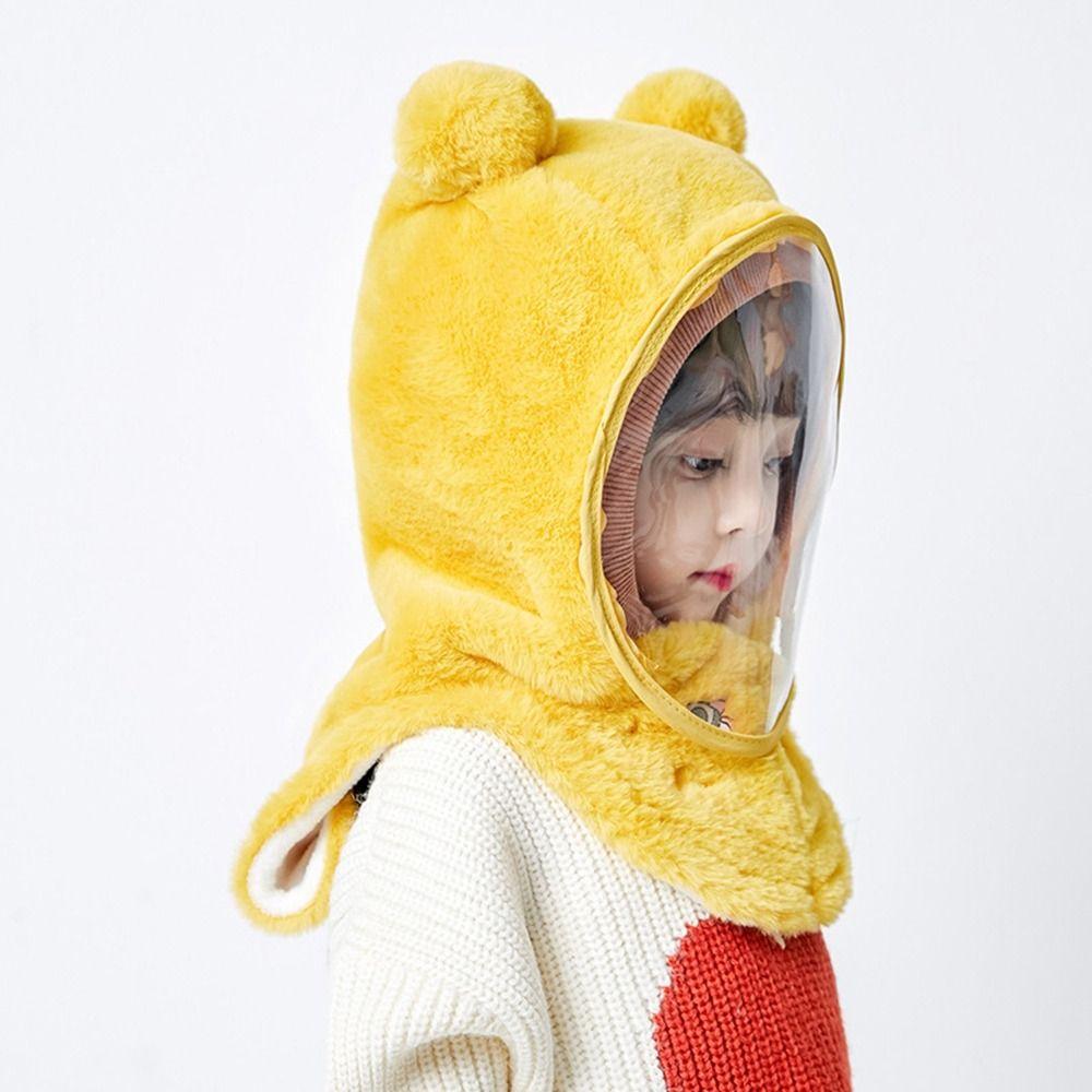 Cotton Thick Warm Cap Winter Warm Winter hat Fashion Fur Windproof Hats  Children