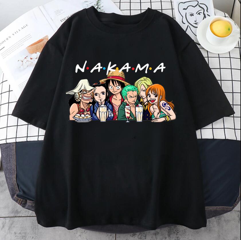 Японский Аниме One Piece Футболка с Луффи Чоппер Периферийная Одежда Мужская Мультяшная Футболка Мода Харадзюку Ульззан Мода Унисекс Топ