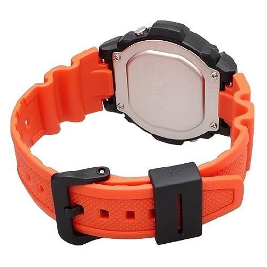 CASIO Стандартные цифровые наручные часы W-219H-4AV Мужские Дешевые Чипкэши Оранжевые Зарубежная модель
