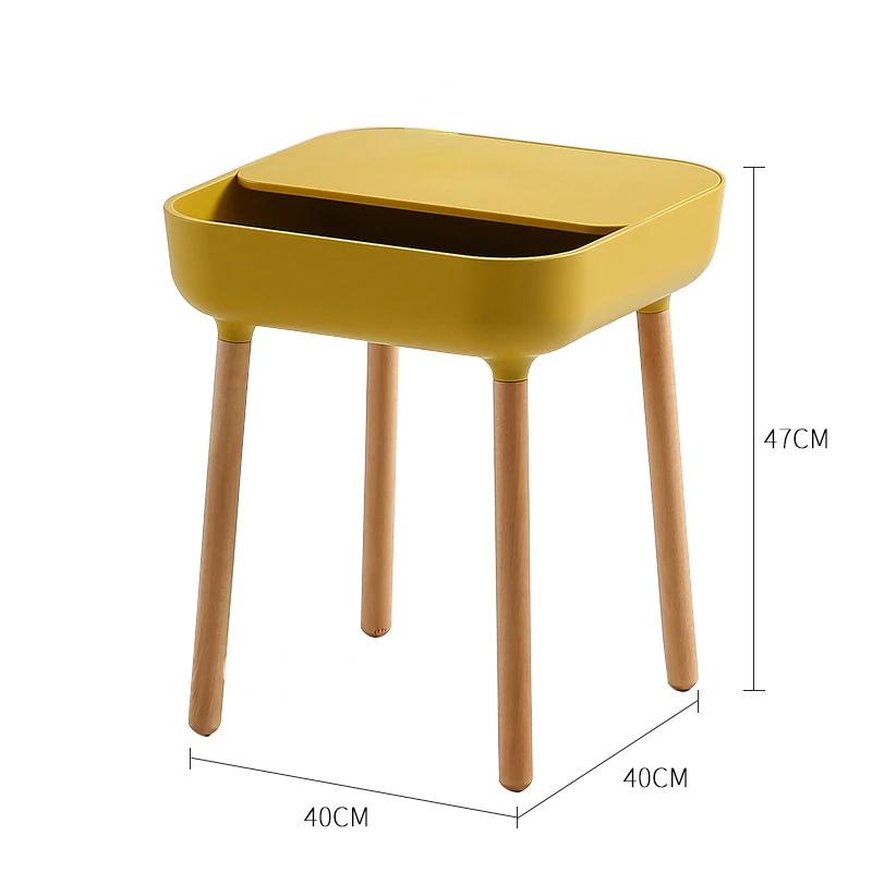 Инс популярный комбинированный журнальный столик квадратный маленькая квартира скандинавский бытовой пластиковый гостиная круглый стол приставной столик