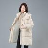 Winter New Down Cotton Coat Women's Mid Length 2025 Winter Loose Hooded Cotton Coat Thickened Foreign Style Cotton Coat Coat
