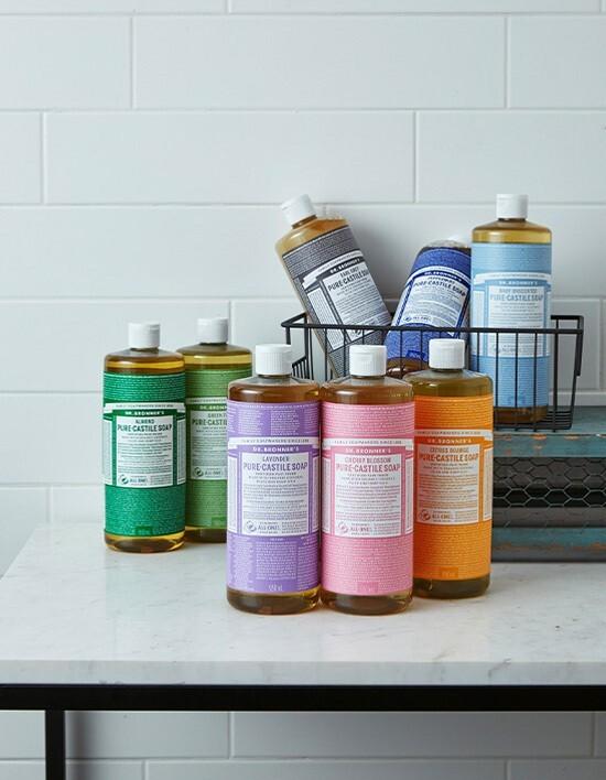 Доктор. Мыло Кастильское Dr. Bronner's Зеленый Чай 950 мл