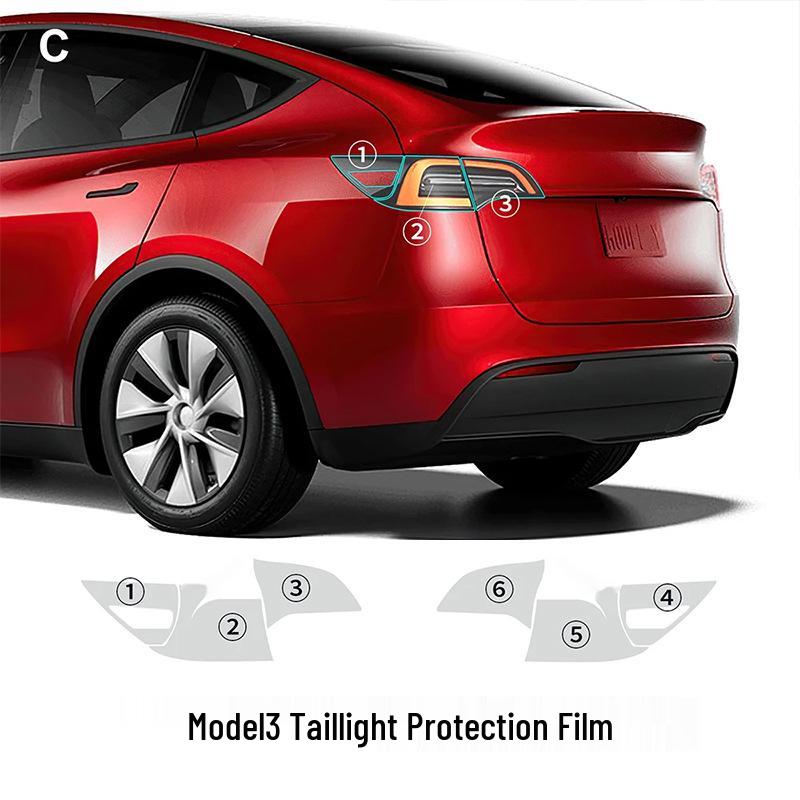 Защитная пленка из ТПУ высокой четкости для Tesla Model Y/3+ Автовинил
