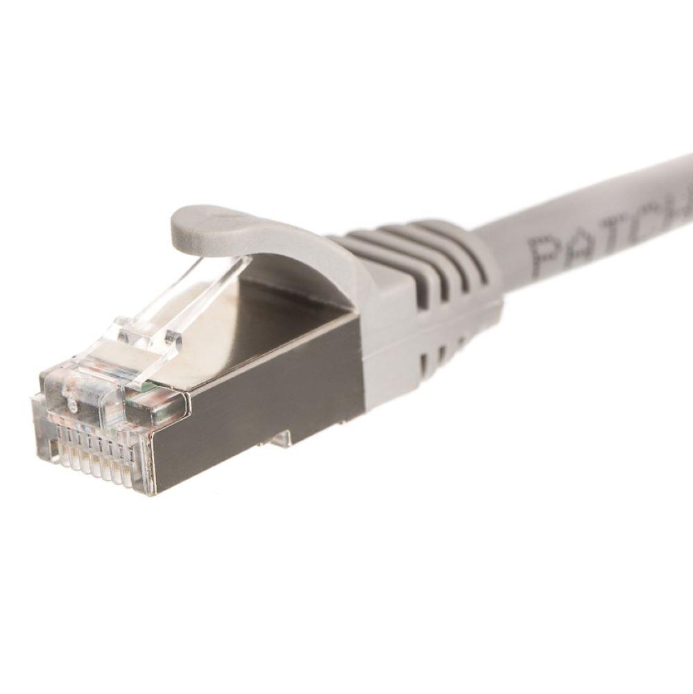 Patchcord RJ45, Cat. 6 FTP F/UTP, 1m, Netrack, Gray