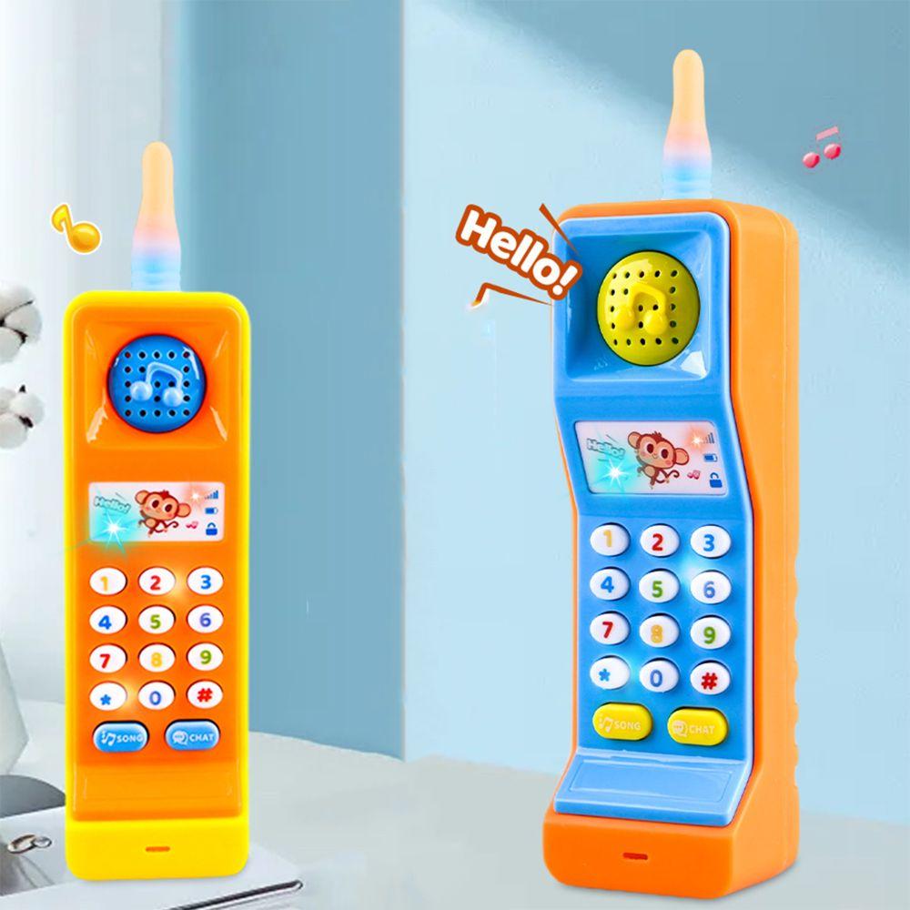 Musical Baby Phone Toys Simulation Kids Learning Cellphone Mobile Phone Toy Educational