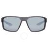 Nike Silver Flash Rectangular Unisex Sunglasses Nike Brazen Fury Dc 3294 021 60