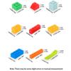 Small Particles Of Multi-Color Plastic Building Blocks To Build Compatible Lego Toy Creative Diy Puzzle Bulk Building Blocks