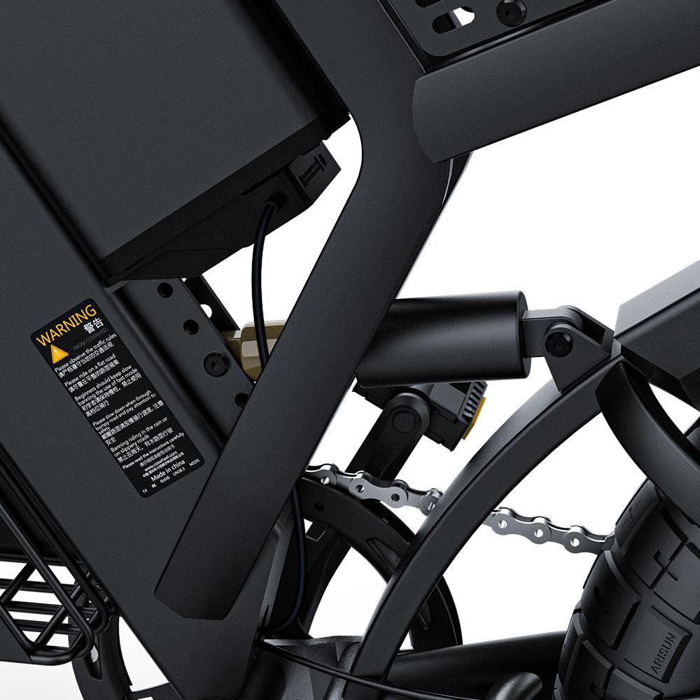 COSWHEEL Электровелосипед GT20 1500 Вт 48 В 25 Ач Горный велосипед Внедорожный мотоцикл Электровелосипед Для взрослых 20-дюймовый электровелосипед с толстыми шинами