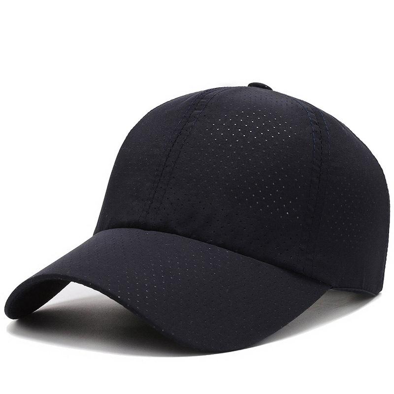 New Punched Hat Men's and Women's Outdoor Baseball Cap Sunscreen Cap Spring and Summer Breathable Sun Hat