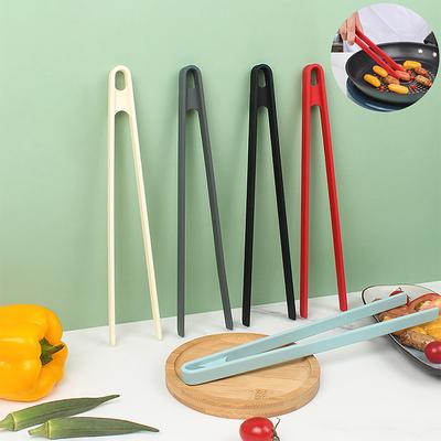 Силиконовые щипцы для тостов, щипцы для кухни, нескользящие зажимы для приготовления пищи, инструменты для барбекю и салата, кухонные принадлежности для гриля