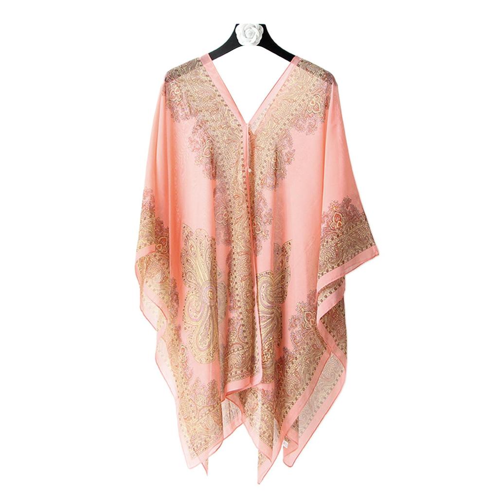 Fashion Women Chiffon Magic Shawl Beach Sunscreen Super Shawl Versatile N9M8