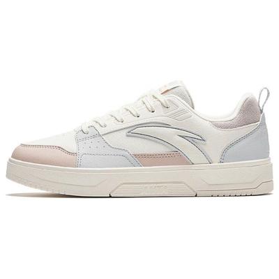 Удобные прочные нескользящие низкие кроссовки для скейтбординга женские кроссовки белые серые 122348011-2