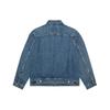 Levi's Denim Jackets Men's Blue Lapel Moderate Straight Fit A7632-0001