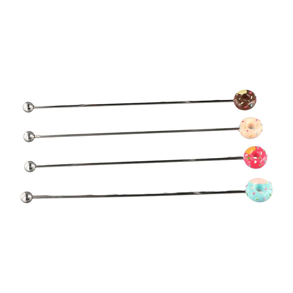 Стальная палочка для перемешивания коктейлей, смешивания сока, вина, миксера для напитков, палочки для коктейлей, барного инструмента