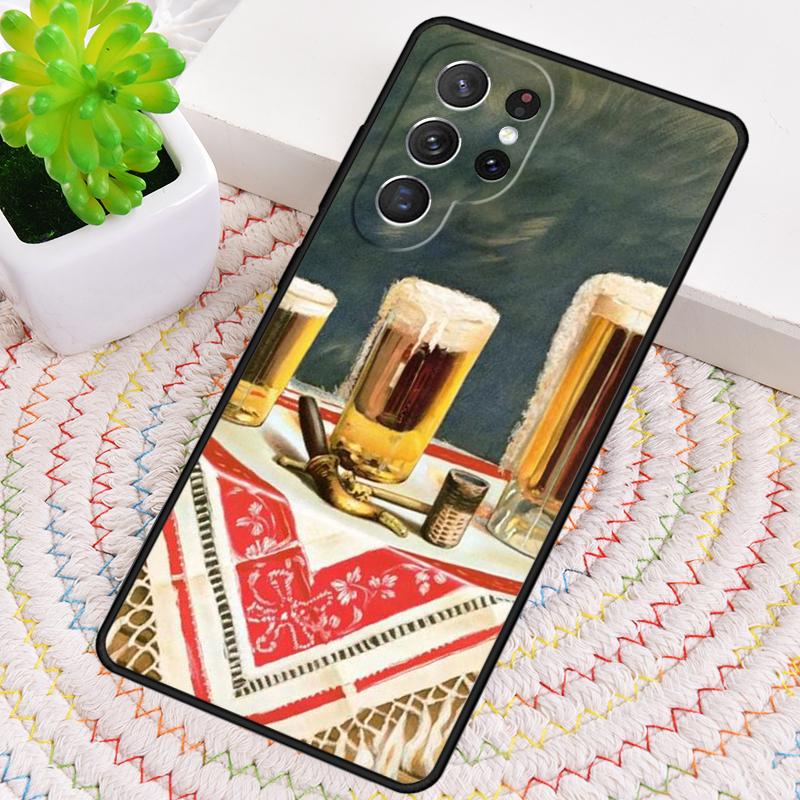 Традиционное пиво и хлеб Чехол из ТПУ для телефона Samsung Galaxy note 10 pro S26 S25 S24 S23 S22 Ultra Plus S21 FE S20
