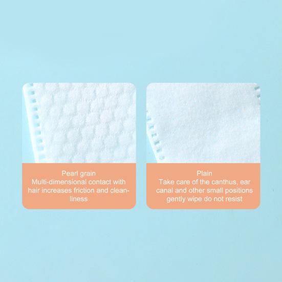 50 шт./набор Салфетка для питомца Хороший очищающий эффект Неувлажненная Ультрамягкая Уход за полостью рта Одноразовая Влажная Салфетка для чистки зубов для питомца Напальчник Продукт для кошки