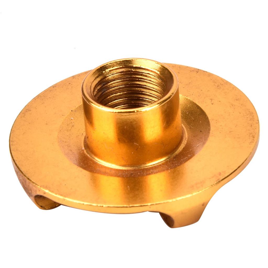 Aluminium Alloy Bicycle Suspension Fork Front Fork Airtight Valve Cover Bike Accessory(yellow)