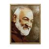 Poster Saint Father Pio Poster Saint Father Pio, 30X40 Cm, Frame Wooden Light Oak, Paper Matte 230 Gsm