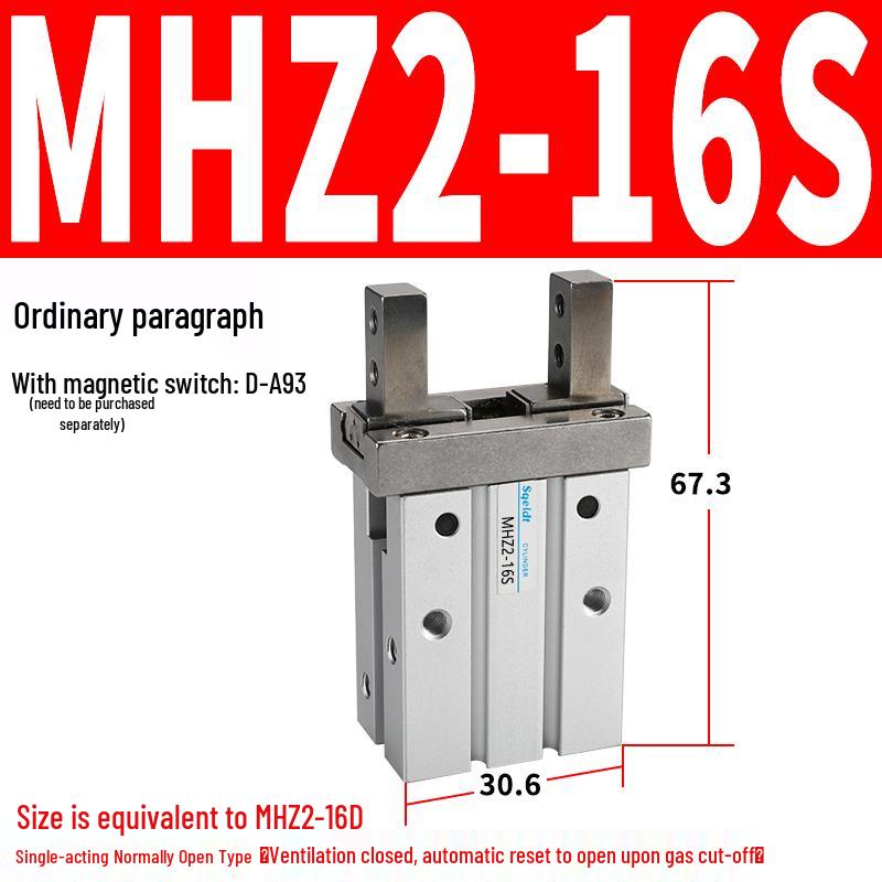 MHZL2 Pneumatic Finger Cylinder Parallel Manipulator Gripper MHZ2/HFZ Series