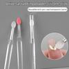 Nail Art Pigment Silicone Applicator Stick Reusable Chrome Glitter Applying Manicure Tool  Easy Daub Pigment Nail Brush