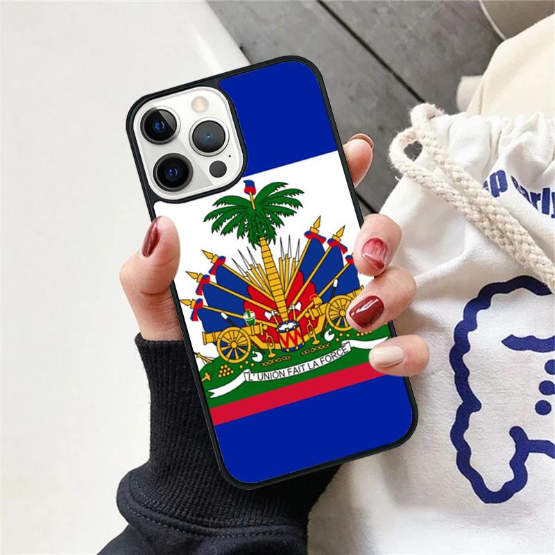Гаити Гаитянский Флаг Чехол для Телефона Для iPhone 17 Air 12 Plus Max для iPhone 17 Air 15 16 11 13 14 Pro Max Fundas