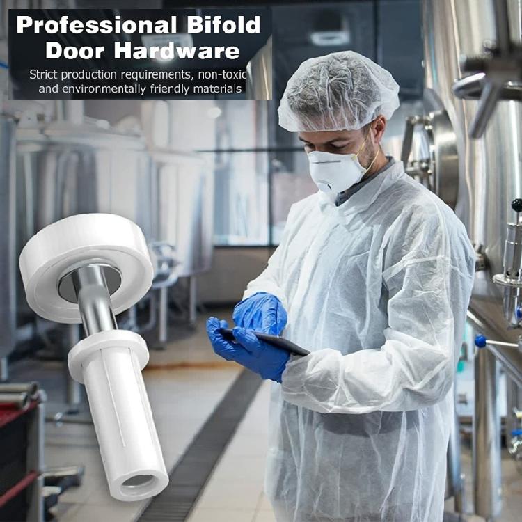 2 комплекта ремкомплектов для фурнитуры дверей шкафа, верхние и нижние штифты, кронштейн и направляющие ролики