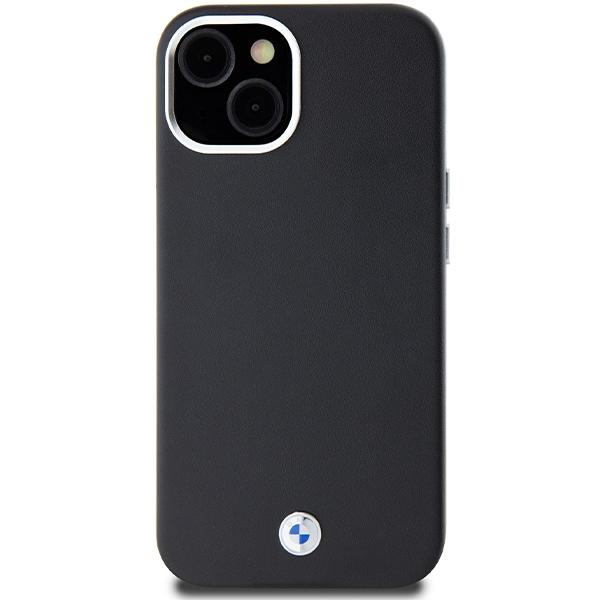 BMW BMHMP14S23PUFWK iPhone 14 / 15 / 13 6.1" black/black Signature Wrapped Metal MagSafe