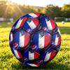 France Football Напечатанный Размер 5 Футбольный Мяч Износостойкий Стандартный Тренировочный Мяч для Взрослых Подарок для Фанатов для Матчей в Помещении и на Открытом Воздухе Спортивный