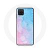 Case for Samsung Galaxy A42 5G Blue Pink Background