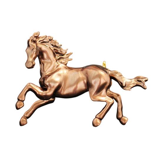 Brooch Pin Retro Enamel Horse Design Badge Clothes Hats Bags Scarves Collar Lapel Brooch Artistic Accessory