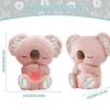 1pc Evoraco Breathing Koala Plush - Soothing Stuffed Animal W/ Heartbeat, Anxiety Relief Gift for Birthday & Christmas