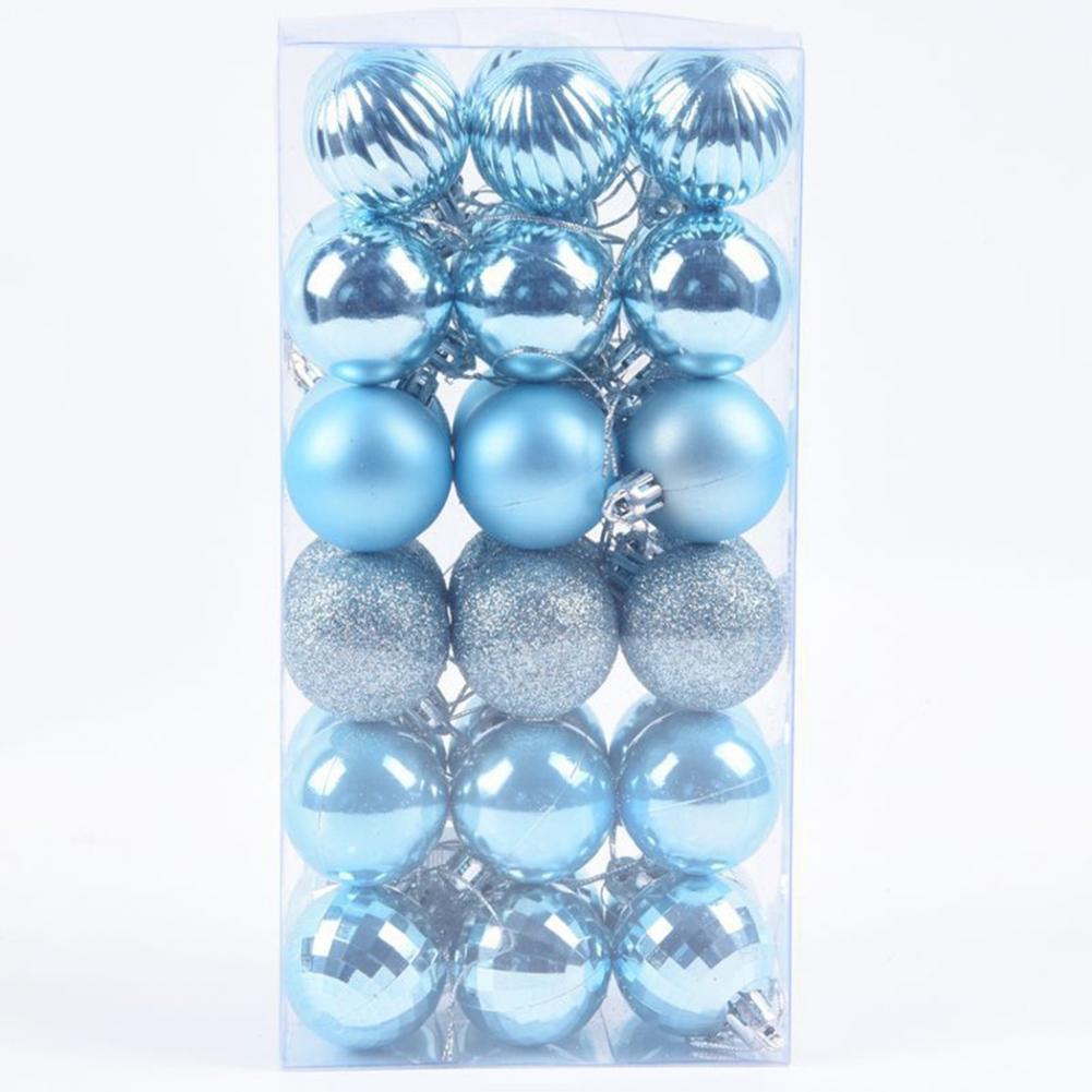 Стильные небьющиеся рождественские елочные шары разных стилей (36pcs)